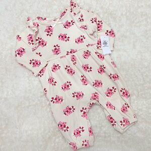 Old Navy Baby Girls Christmas Romper Jumpsuit